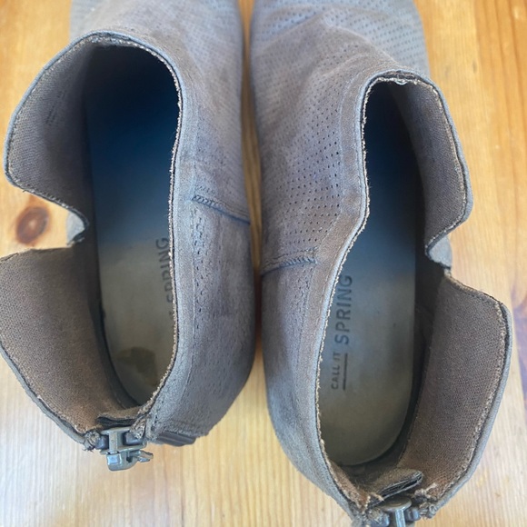 Gray Booties - Picture 7 of 12